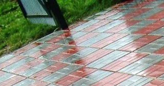 Профессиональная укладка цементной тротуарной плитки в Балтийске в октябре