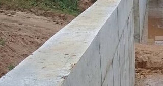 Строительство подпорной стенки из бетона в Балтийске в октябре